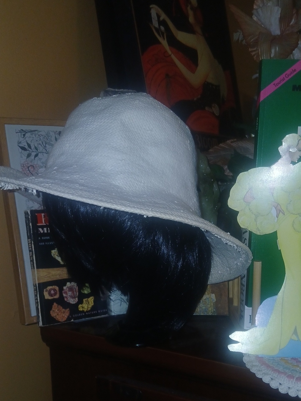 Vintage Natural Straw Sun Hat